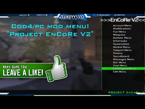 best cod4 pc mod menu download